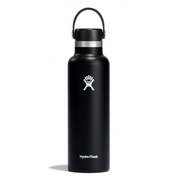Hydro Flask 21 OZ STANDARD FLEX CAP BLACK S21SX001 Lillehammer Sport 1 2 3