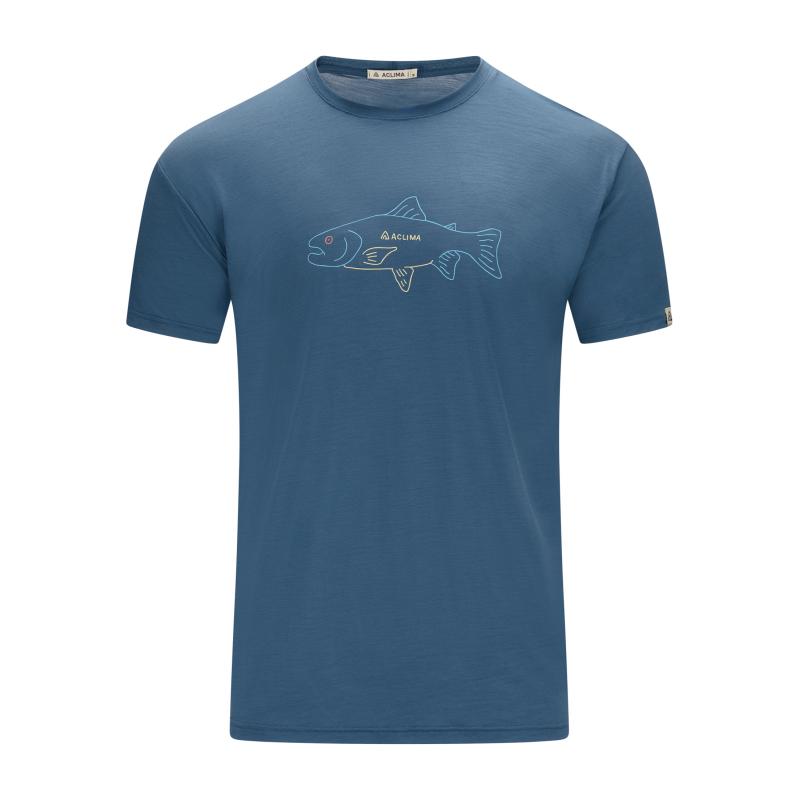 Aclima Aclima Lightwool 140 Tee Salmon M´S 111537 Lillehammer Sport 1