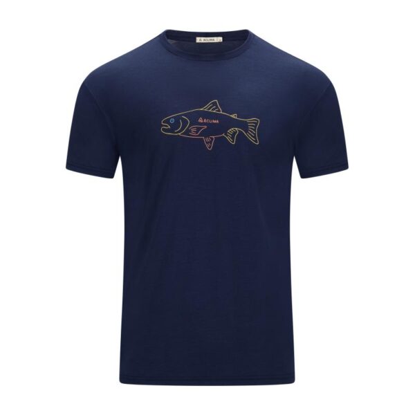 Aclima Aclima Lightwool 140 Tee Salmon M´S 111537 Lillehammer Sport 1