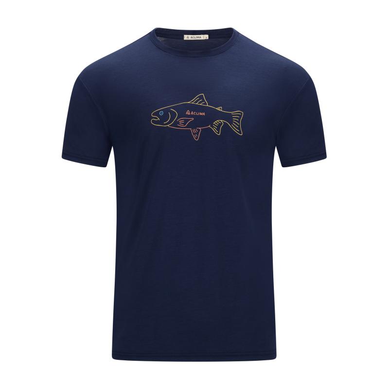 Aclima Aclima Lightwool 140 Tee Salmon M´S 111537 Lillehammer Sport 1